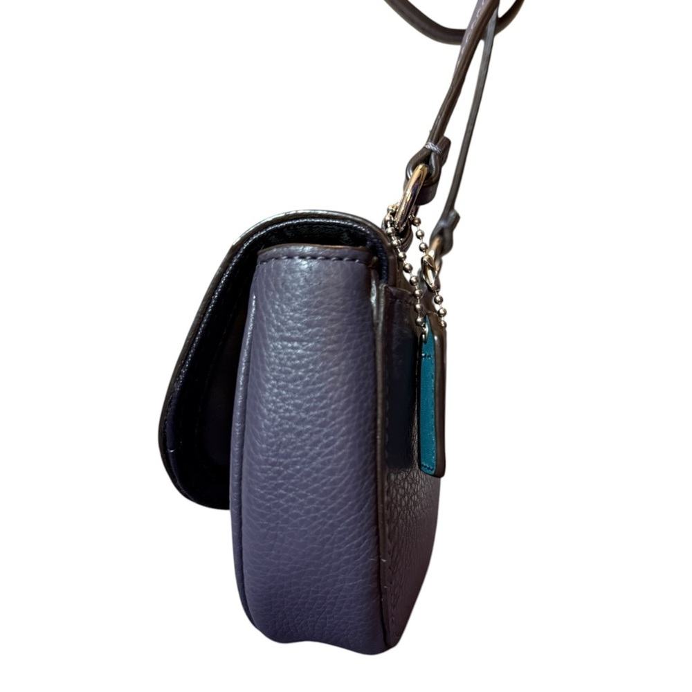 Coach Park Mini Crossbody Bag in Slate Purple - Picture 10 of 14